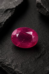 African Ruby (Manik) 4.70 Ct | GGTL Certified