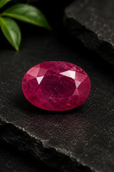 African Ruby (Manik) 5.49 Ct | GGTL Certified