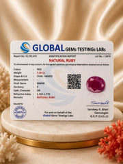 Ruby (Manik) 5.20 Ct