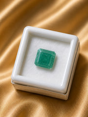 Emerald (Panna) 5.92 Ct | RG-GEMS Certified | Report 183361
