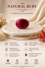 Ruby (Manik) 5.14 Ct