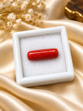 Natural Red Coral (Munga) 4.40 Ratti - Cylindrical Mixed - GGTL Certified