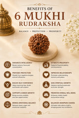 6 Mukhi Rudraksha
