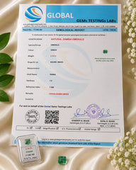 Zambia Emerald (Panna) 2.14 Ct | GGTL Certified | Report 77700163