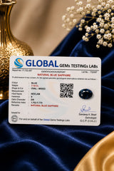 Blue Sapphire (Neelam) 7.19 Ct