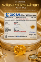Yellow Sapphire (Pukhraj) 5.08 Ct