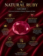 Ruby (Manik) 5.20 Ct