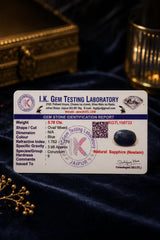 Blue Sapphire (Neelam) 5.78 Ct