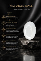 White Opal 7.43 Ct