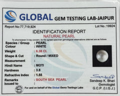 White Pearl 6 Carat