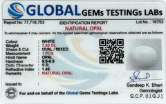 White Opal 7 Carat