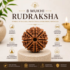 8 Mukhi Rudraksha