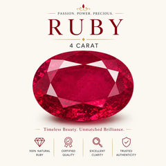 Ruby 4 Carat