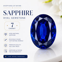 Blue Sapphire 7 Carat