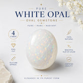 White Opal 4 Carat