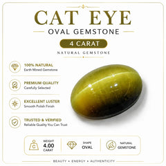 Cat Eye 4 Carat