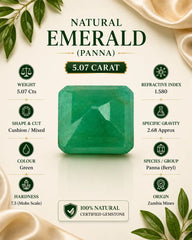Emerald (Panna) 5.00 Ct