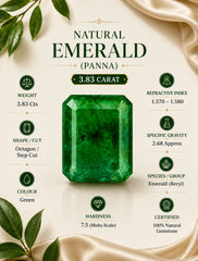 Emerald (Panna) 3.83 Ct
