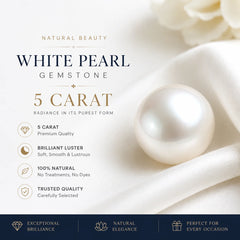 White Pearl 5 Carat