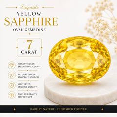 Yellow Sapphire 7 Carat