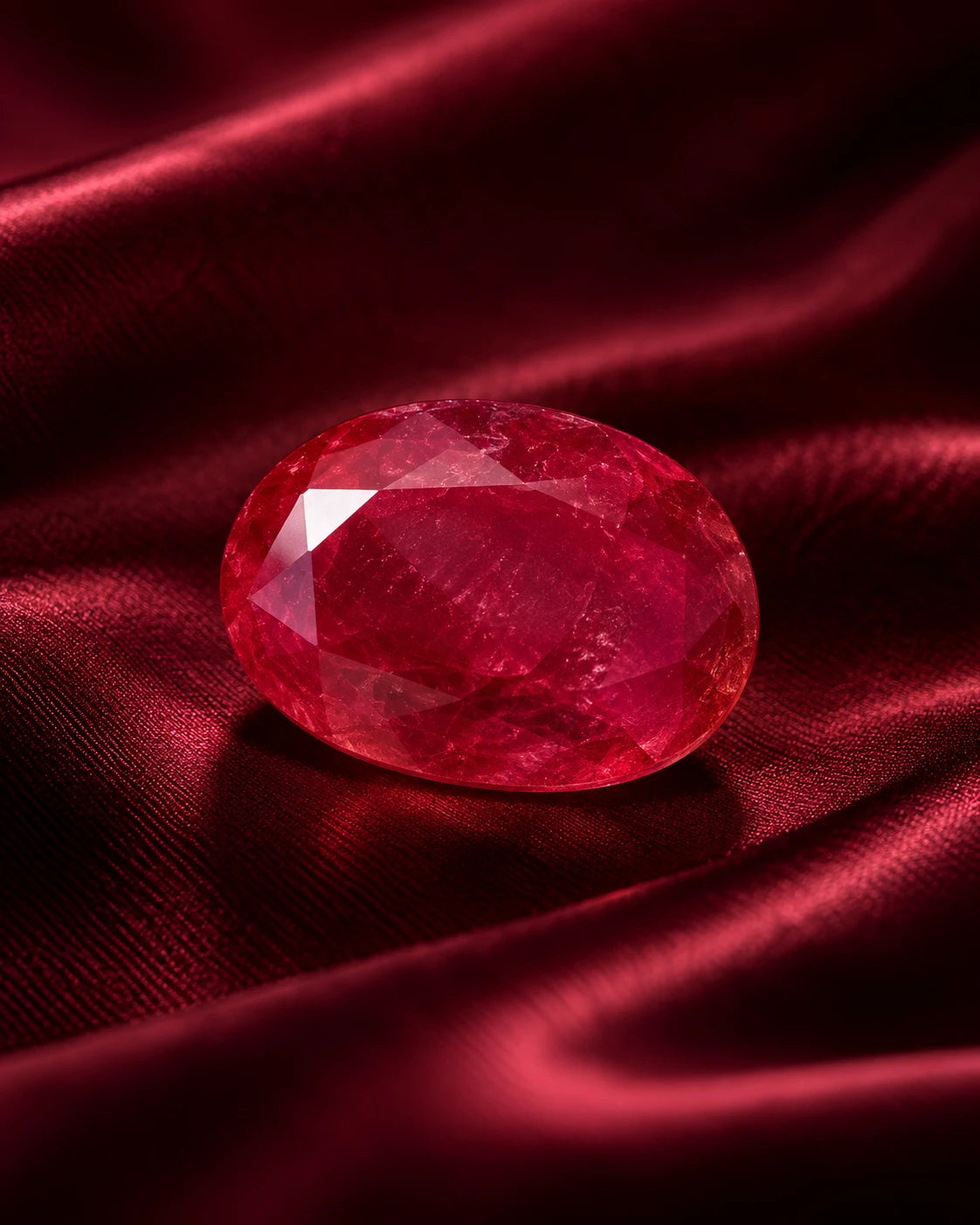 African Ruby (Manik) 7.16 Ct | GGTL Certified