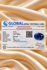 Blue Sapphire (Neelam) 5.21 Ct