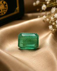 Emerald (Panna) 6.30 Ct | GGTL Certified | Report 77717092