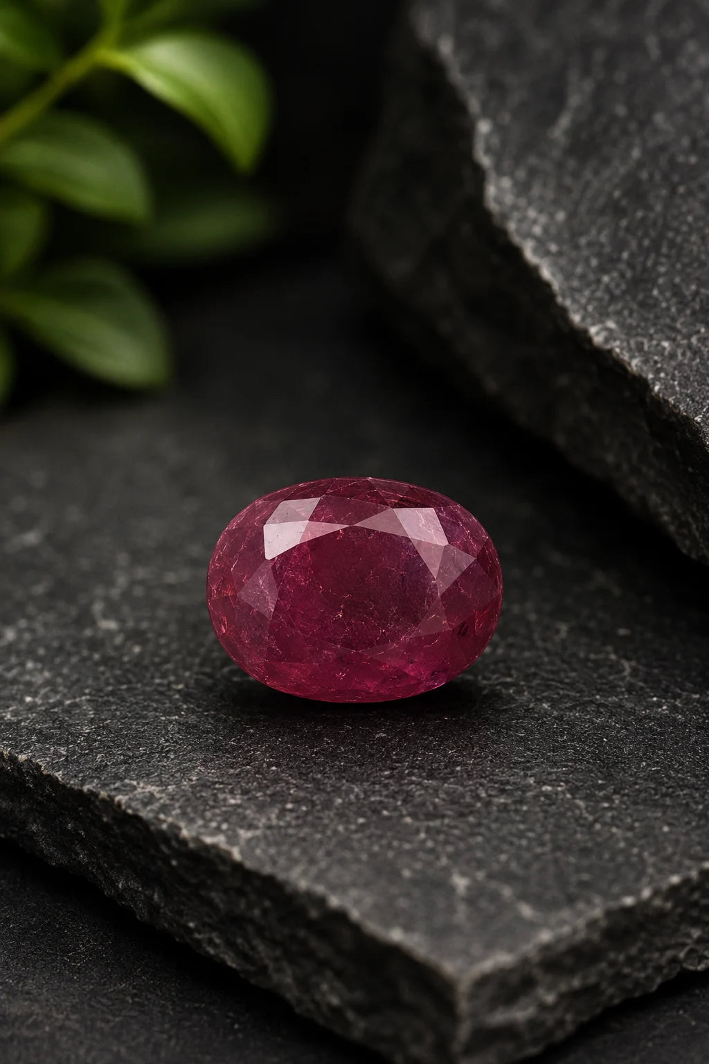 African Ruby (Manik) 5.76 Ct | GGTL Certified