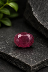 African Ruby (Manik) 5.76 Ct | GGTL Certified