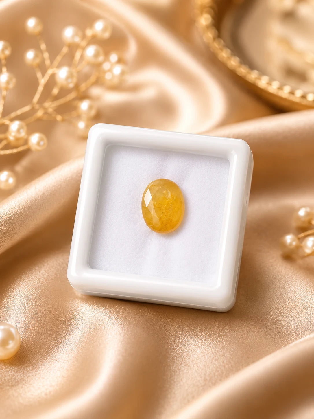 Yellow Sapphire (Pukhraj) 6.00 Ct
