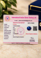 Blue Sapphire (Neelam) 6.25 Ct