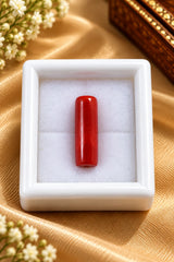 Natural Red Coral (Munga) 4.81 Ratti - Cylindrical Mixed - GGTL Certified