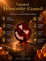 Hessonite (Gomed) 6.80 Ct