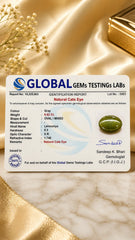 Cat's Eye (Lehsuniya) 6.62 Ct