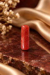 Natural Red Coral (Munga) 4.14 Ratti - Cylindrical Mixed - GGTL Certified