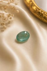Natural Zambian Emerald 6.32 Ct (Panna) - Oval Mixed - GGTL Certified
