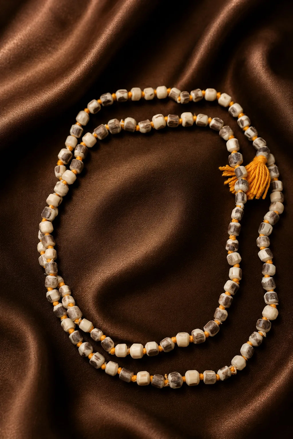 Tulsi Mala (Approx 6.5 mm) - Natural, MGL Certified