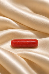 Natural Red Coral (Munga) 4.20 Ratti - Cylindrical Mixed - GGTL Certified