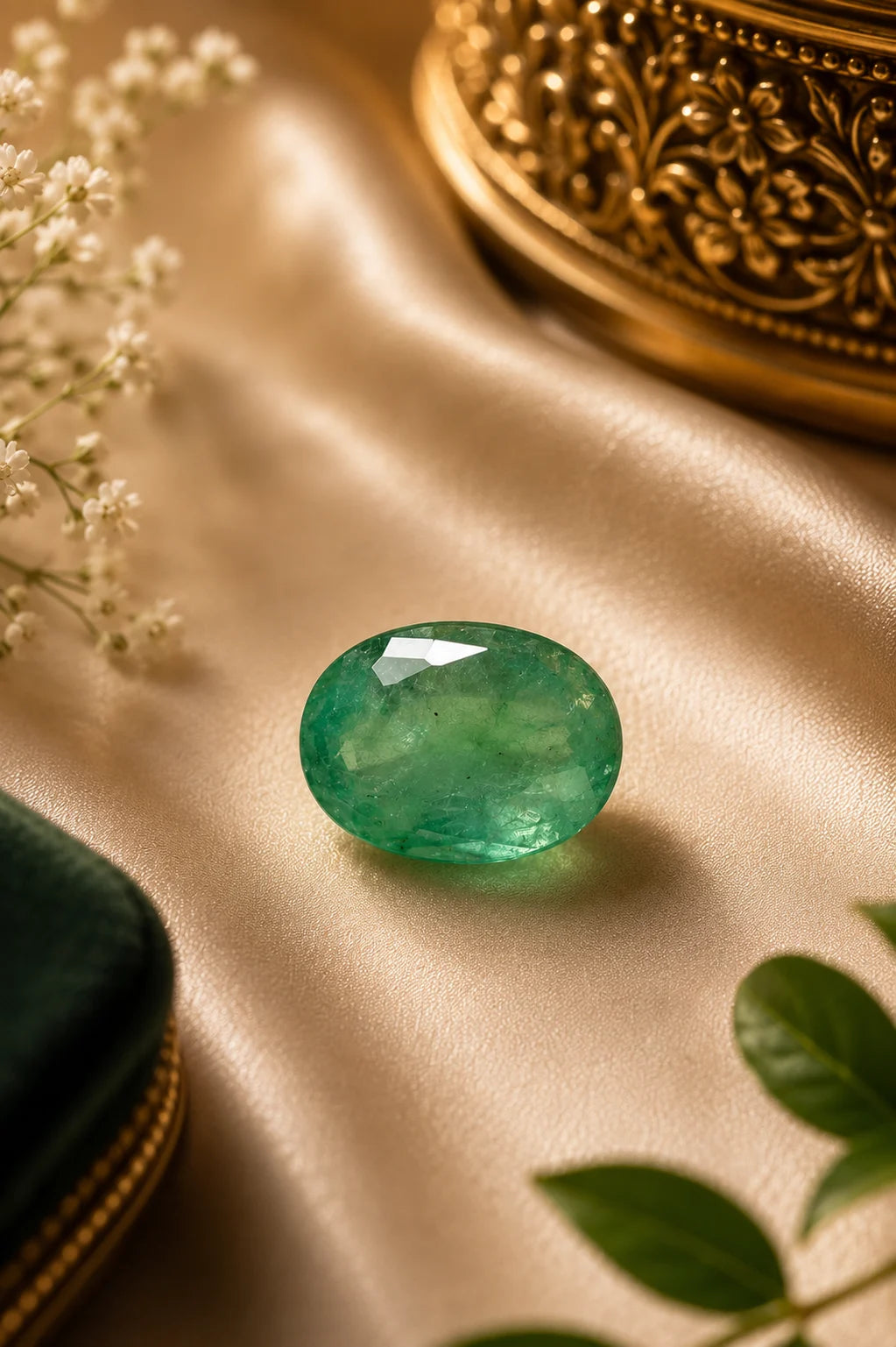 Zambia Emerald (Panna) 4.62 Ct | GGTL Certified | Report 77728082