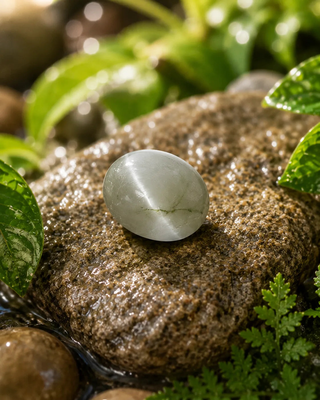 Cat's Eye (Lehsuniya) 4.59 Ct