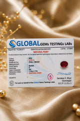 Ruby (Manik) 5.13 Ct