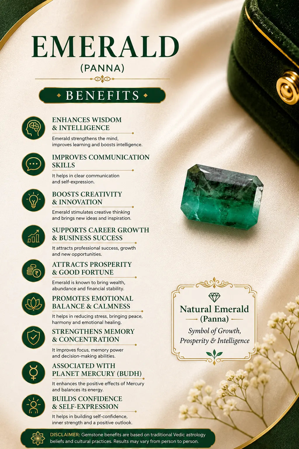 Emerald (Panna) 6.68 Ct
