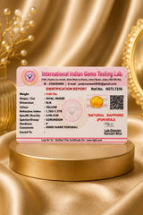 Yellow Sapphire (Pukhraj) 4.60 Ct