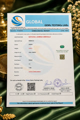 Natural Zambian Emerald 3.85 Ct (Panna) - Oval Mixed - GGTL Certified