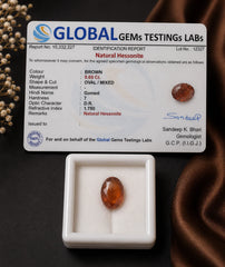 Hessonite (Gomed) 5.65 Ct