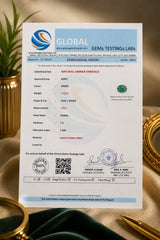 Natural Zambian Emerald 7.55 Ct (Panna) - Oval Mixed - GGTL Certified