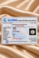 Natural South Sea Pearl (Moti) 4.85 Ct - Round Mixed - GGTL Certified