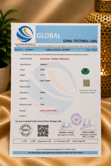 Zambia Emerald (Panna) 4.38 Ct | GGTL Certified | Report 10336991