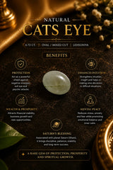 Cat's Eye (Lehsuniya) 4.73 Ct