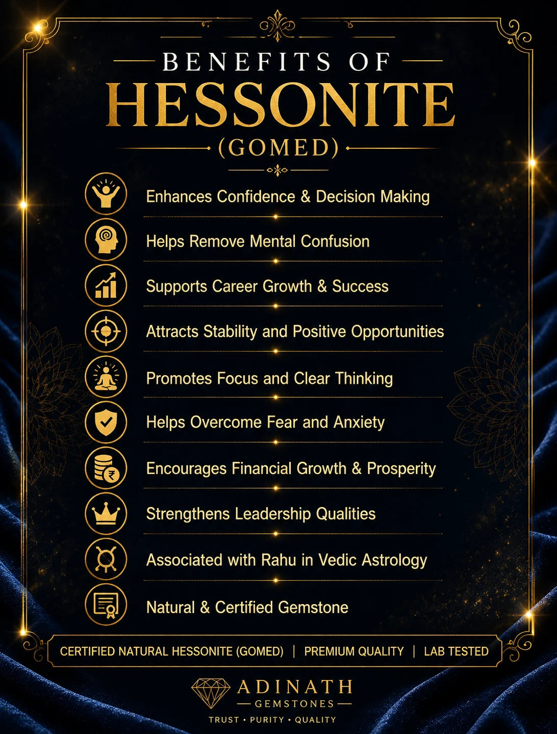Hessonite (Gomed) 4.33 Ct